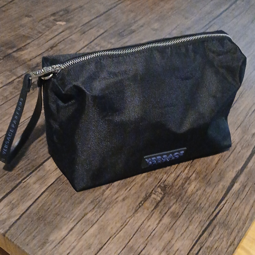 Versace Parfums Large Cosmetic Bag Perfect Condition